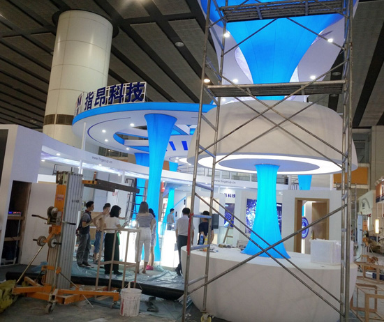 展覽館展臺(tái)搭建必不可少的軟裝材料有哪些？
