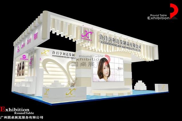 廣州美博會展臺搭建圖片