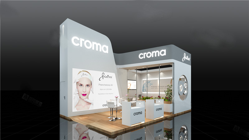 Croma -廣州美博會(huì)展臺(tái)設(shè)計(jì)