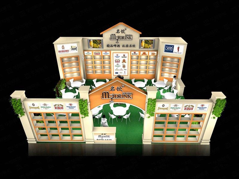 廣州烘焙展臺(tái)搭建-名飲