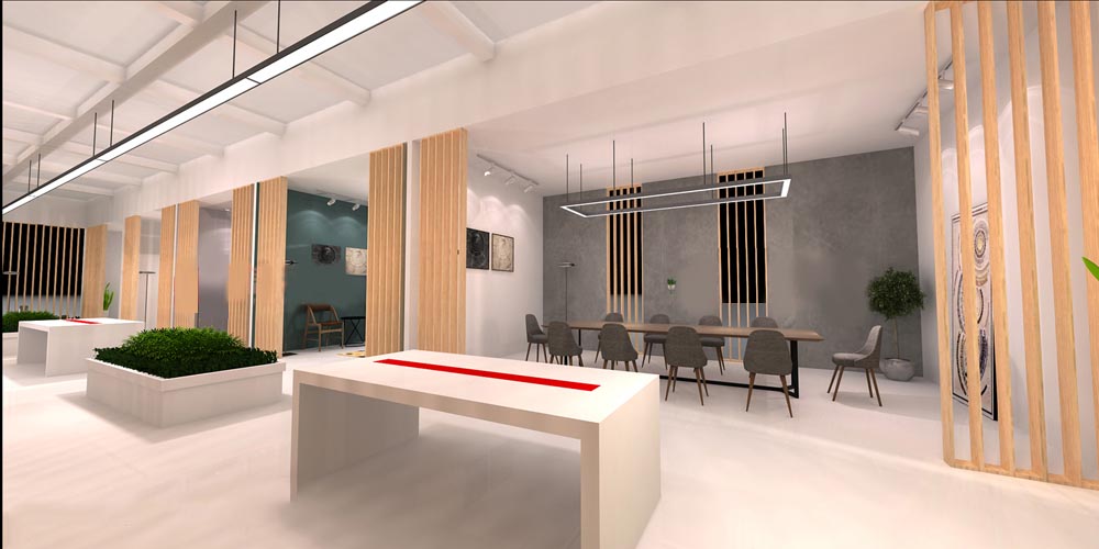 廣州照明展廳搭建-耐貝西
