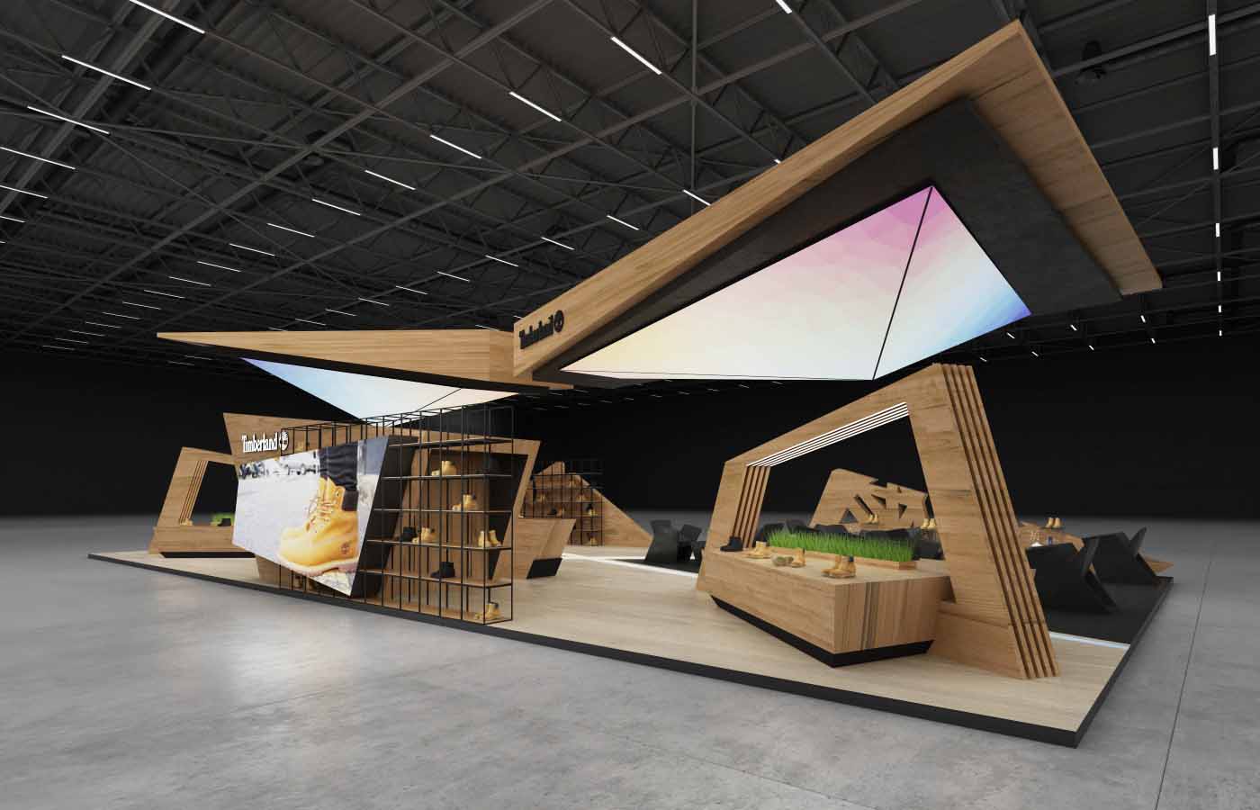 TIMBERLAND服飾展-深圳服裝展展臺設(shè)計