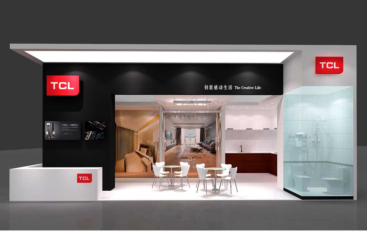 廣州照明展臺(tái)搭建-TCL