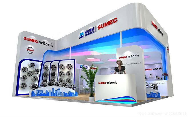 SUMEC WHEELS-上海汽配展展會(huì)設(shè)計(jì)