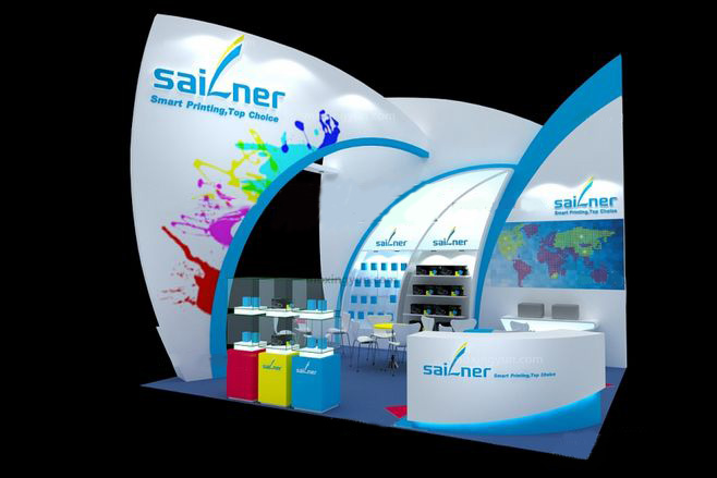 深圳展臺(tái)設(shè)計(jì)-sailner-打印耗材展展臺(tái)設(shè)計(jì)