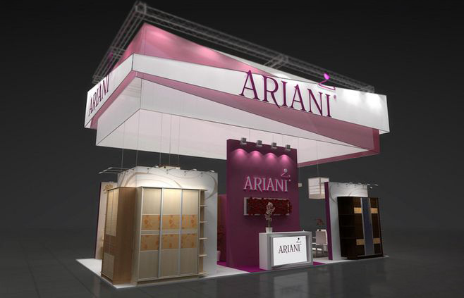 深圳婚博會(huì)展位設(shè)計(jì)-ARIANI