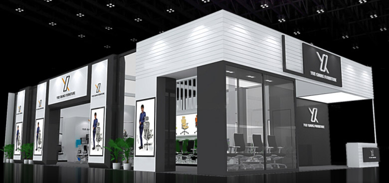 上海辦公用品展臺搭建-粵強