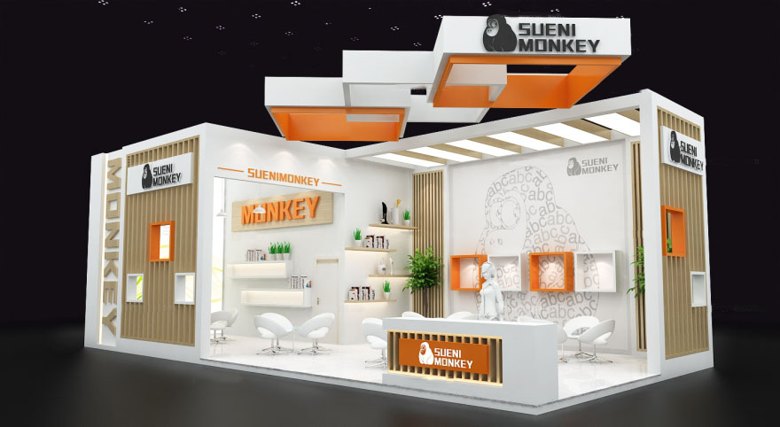 西安展臺(tái)搭建-SUENIMONKEY-家博會(huì)展臺(tái)搭建