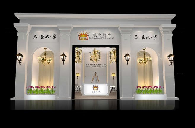 香港展臺搭建-冠宜-燈飾展臺搭建