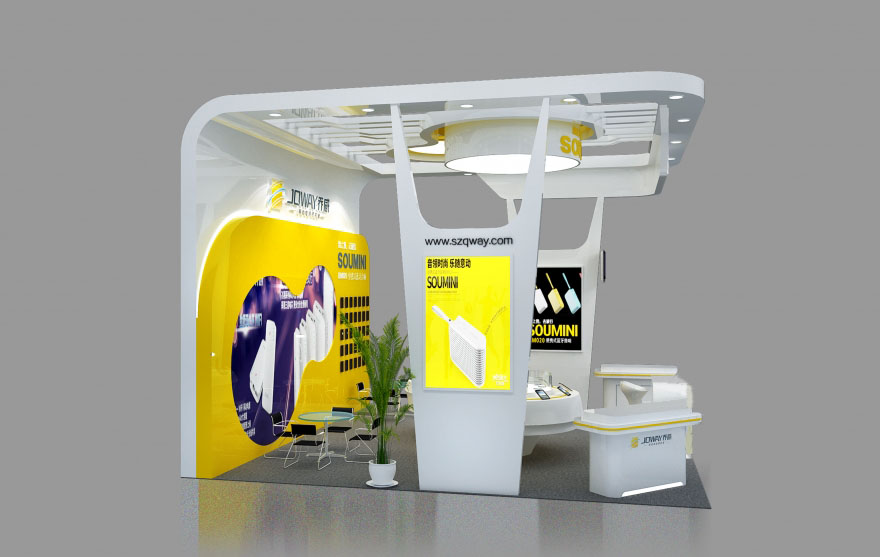 電子展設(shè)計(jì)-喬威-深圳展會(huì)搭建