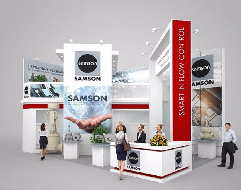國外展臺設(shè)計-SAMSON-國際展會搭建