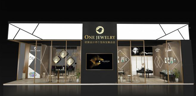 北京珠寶展臺(tái)設(shè)計(jì)-睿珂