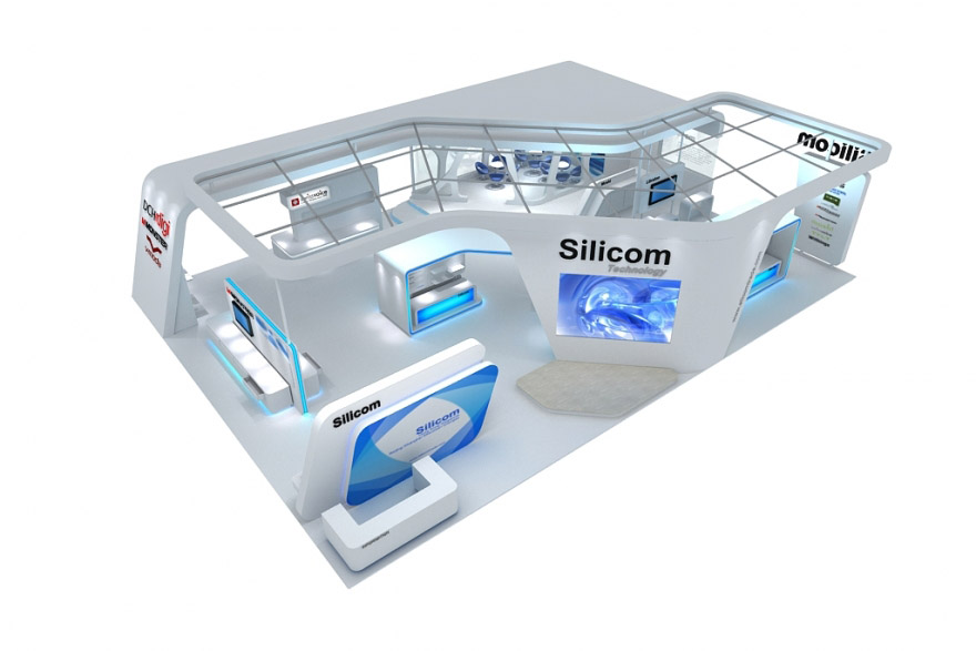 國際展覽裝修-Silicom-國外展臺搭建|國外展位設(shè)計|國際展會布置