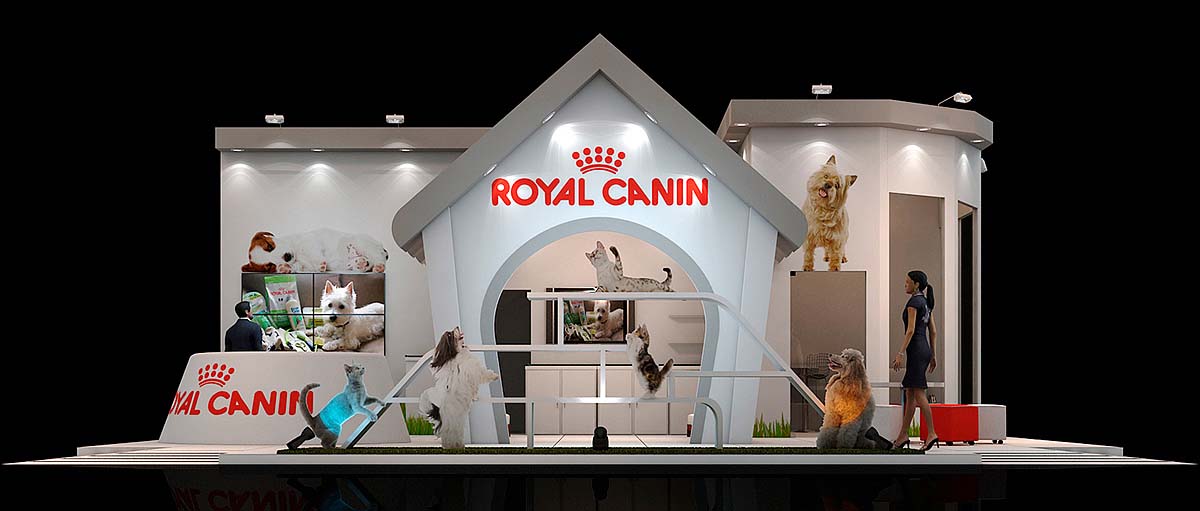 寵物展會(huì)設(shè)計(jì)-ROYAL CANIN-上海會(huì)展搭建