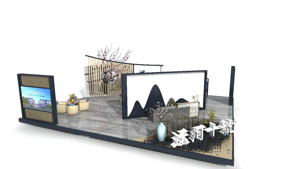 上海房地產(chǎn)展會展臺設計搭建制作