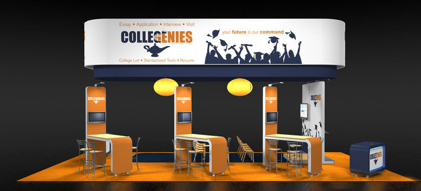 國際展臺展會設(shè)計(jì)-COLLEGENIES-展臺展位搭建商布置