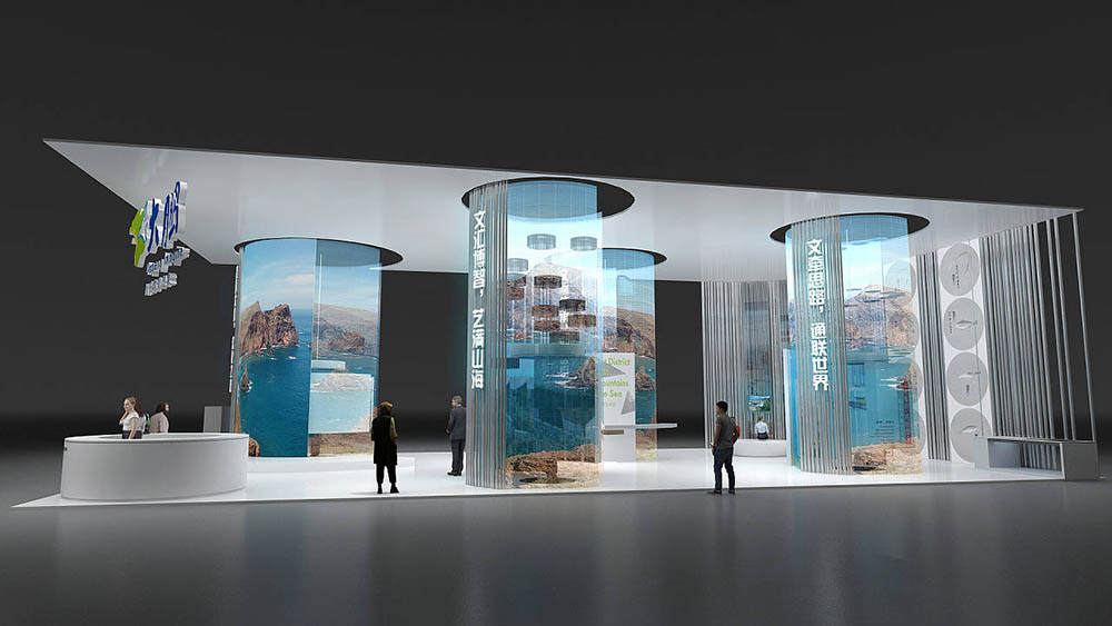 深圳展會搭建-大鵬-旅游展會展臺設計