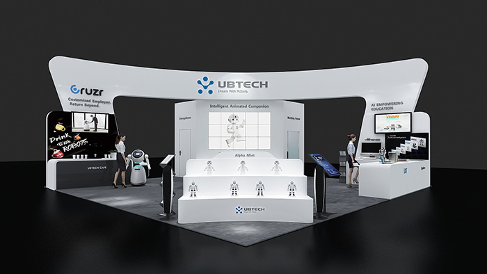機器人展臺搭建-UBTECH-廣州會展展臺設(shè)計