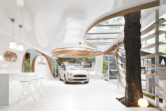 汽車(chē)展廳裝修設(shè)計(jì)-Ford Vignale-設(shè)計(jì)展廳搭建