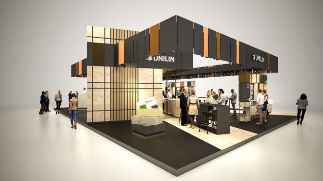 馬來西亞會展搭建-UNILIN-國際展覽展臺設(shè)計