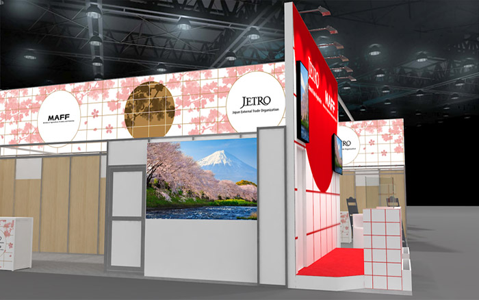 上海進(jìn)口博覽會(huì)展臺(tái)搭建圖片