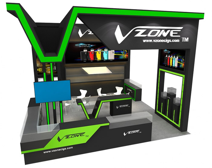 成都展廳搭建-VZONE-環(huán)保展臺展覽裝修