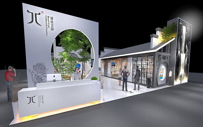 深圳展廳裝修設(shè)計(jì)-博林文創(chuàng)-設(shè)計(jì)展廳施工