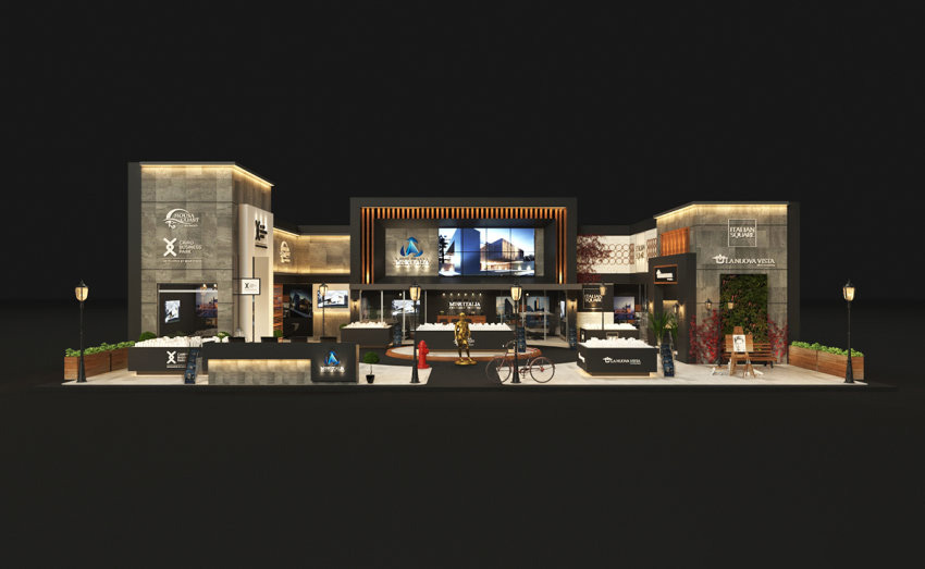 泰國展臺搭建-la.nuova vista-酒店用品展會設(shè)計