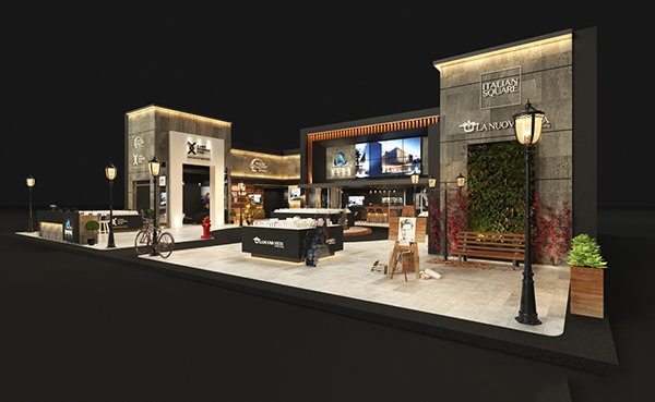 泰國展臺搭建-la.nuova vista-酒店用品展會設(shè)計