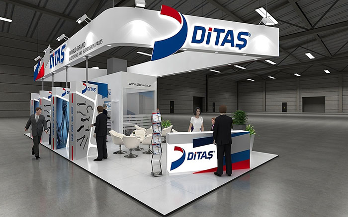 廣州汽車展攤位設(shè)計(jì)-DiTAS