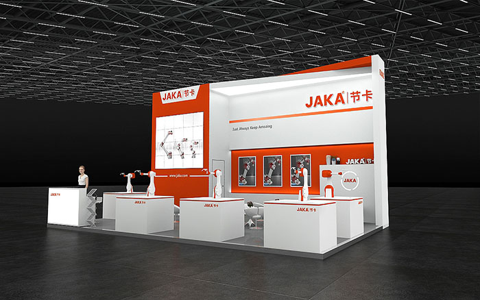 深圳展臺搭建-節(jié)卡-機器人展會設(shè)計布置