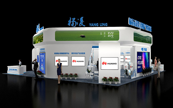 上海中食會(huì)展展臺(tái)搭建設(shè)計(jì)