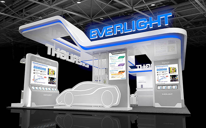香港展位搭建-EVERLIGHT-電子展示設(shè)計