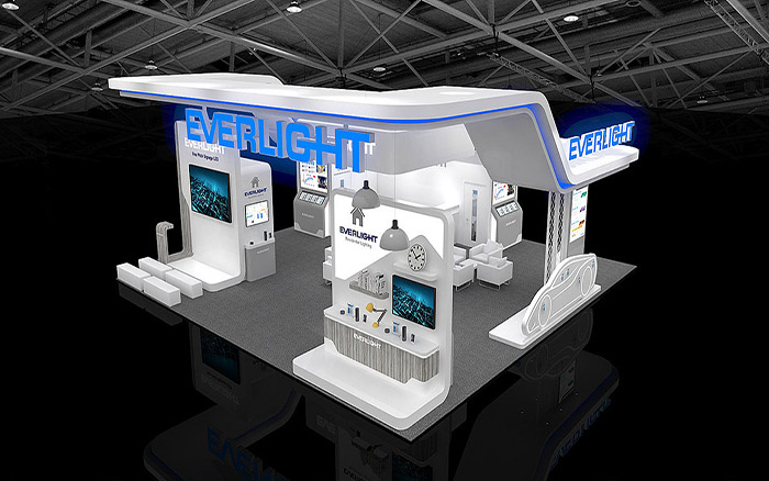 香港展位搭建-EVERLIGHT-電子展示設(shè)計