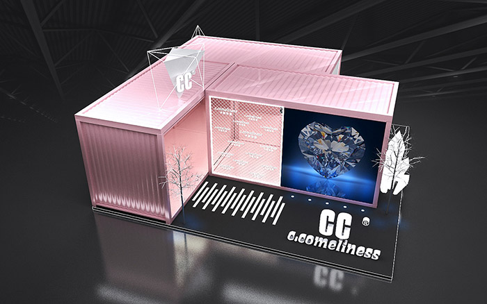 深圳展臺搭建-CC-珠寶展會設計裝修