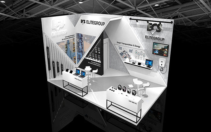 成都裝飾展覽-ECS-電子展會搭建設計