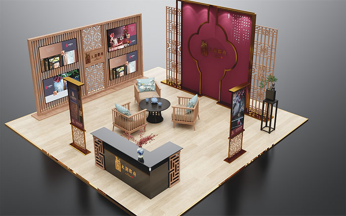 展會搭建-太湖郡府-房地產(chǎn)展覽設計