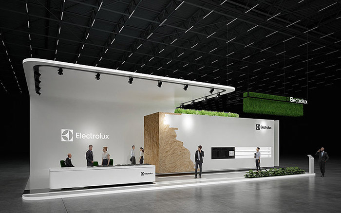 廣州專業(yè)展會(huì)搭建-Electrolux-家電展覽設(shè)計(jì)