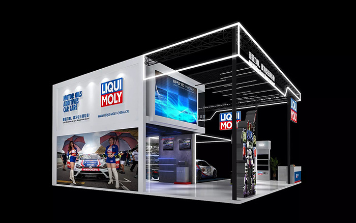 北京展臺布置-LIQUIMOLY-汽車展臺設(shè)計(jì)
