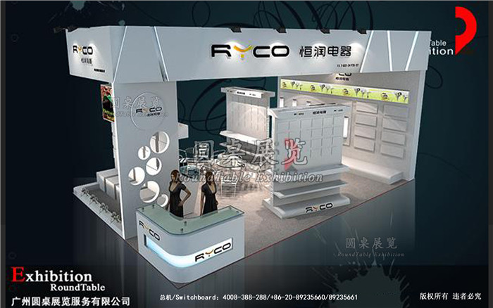 恒潤(rùn)-上海家電展臺(tái)搭建