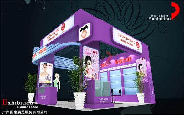 歐萊雅-廣州美博會(huì)展臺(tái)搭建