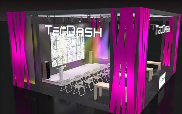 TecDash-上海美博會展臺設計