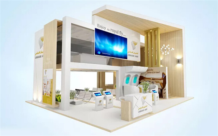 OMAN  AIR-上海汽配展臺(tái)設(shè)計(jì)