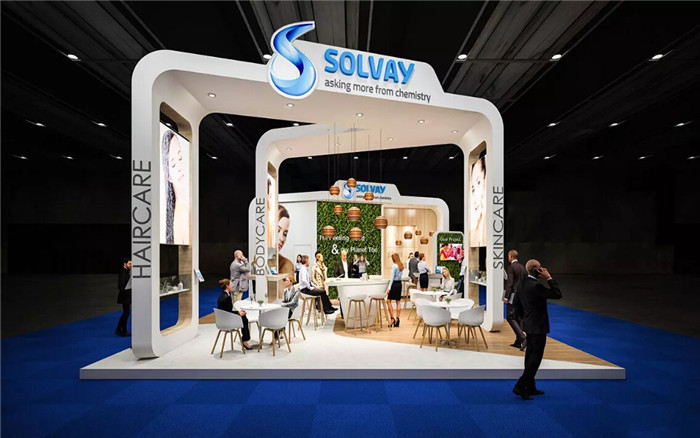 SOLVAY-廣州涂料展展臺設(shè)計(jì)