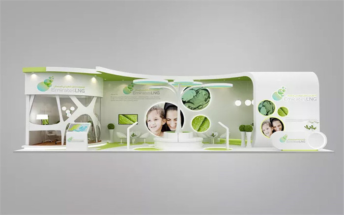 EmiratesLNG-廣州新能源展展臺設(shè)計