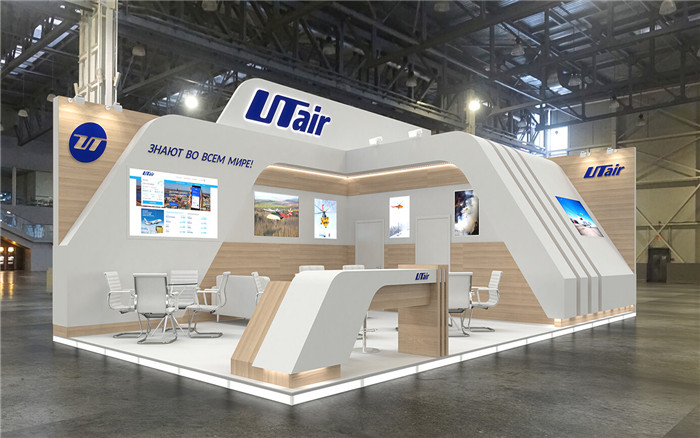 utair-北京航空展展臺設計