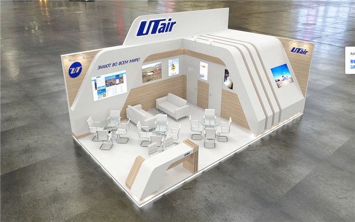 utair-北京航空展展臺設計