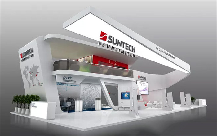 SUNTECH-廣州新能源展展臺設(shè)計