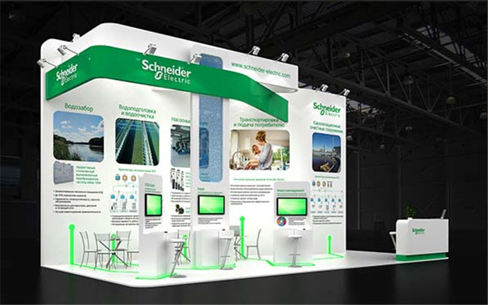 schneider-廣州工業(yè)展展臺設計
