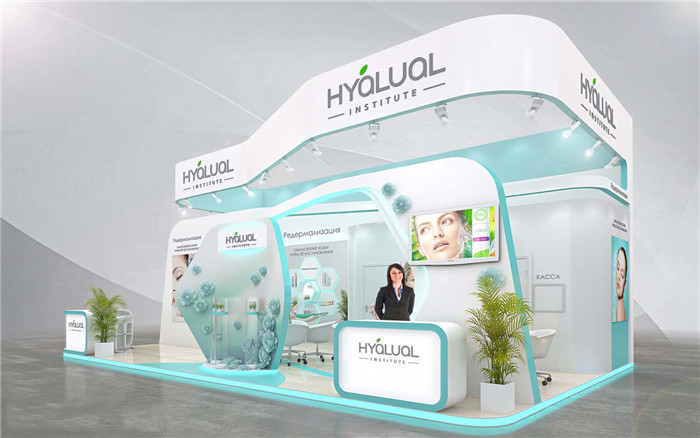 Hyalual-廣州美博會(huì)展臺(tái)設(shè)計(jì)